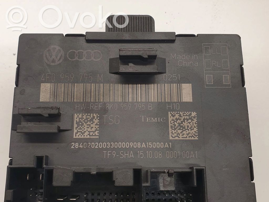 Unité de commande module de porte   4F0959795M