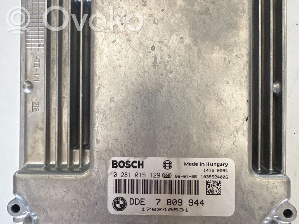 BMW 5 E60 E61 Unitate/modul de control motor 