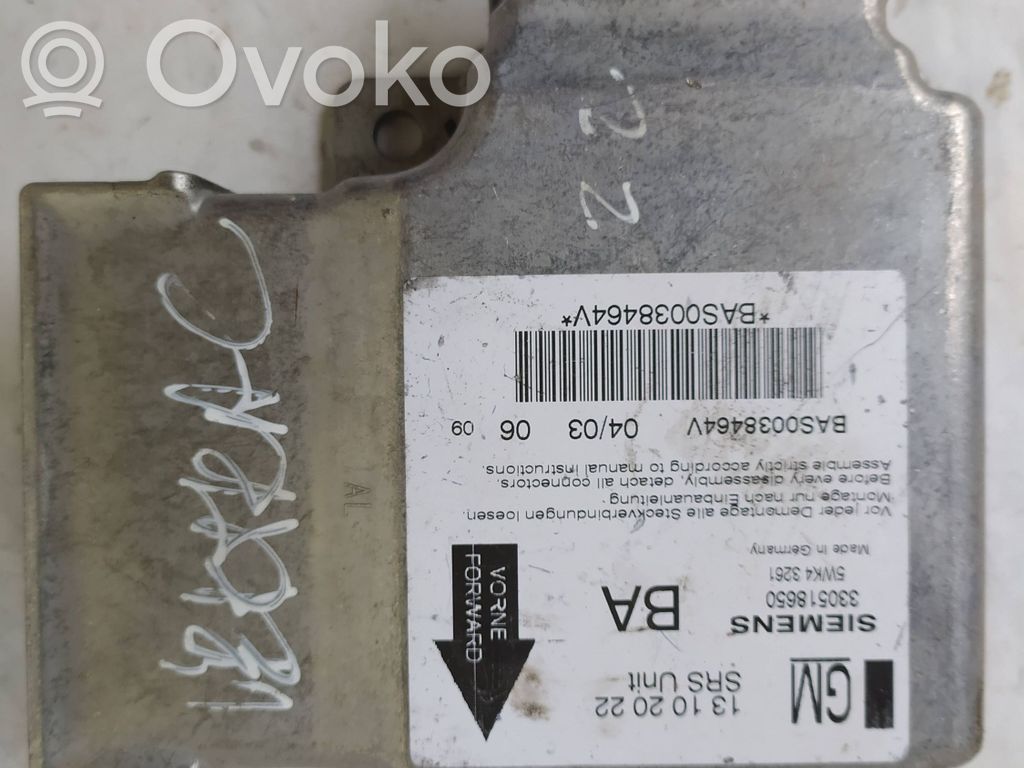 Sterownik / Moduł Airbag   5WK43261,099819088,7707018L,AP9F8800SV8