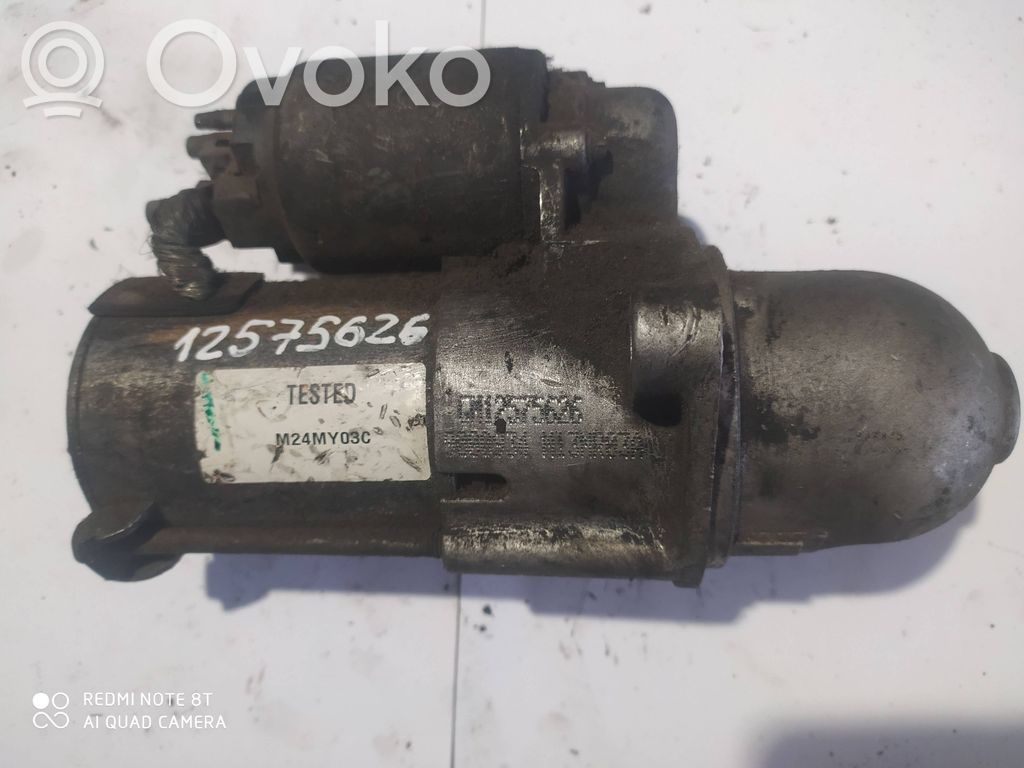 Motor de arranque   12575626