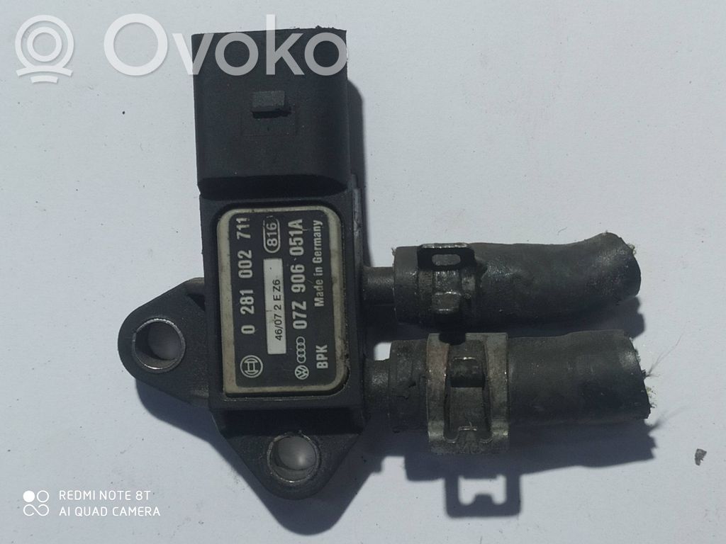 Abgasdrucksensor Differenzdrucksensor   07Z906051A,0281002711