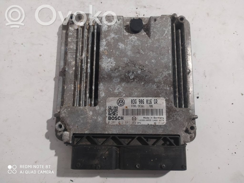 Volkswagen Golf Plus Engine control unit/module 