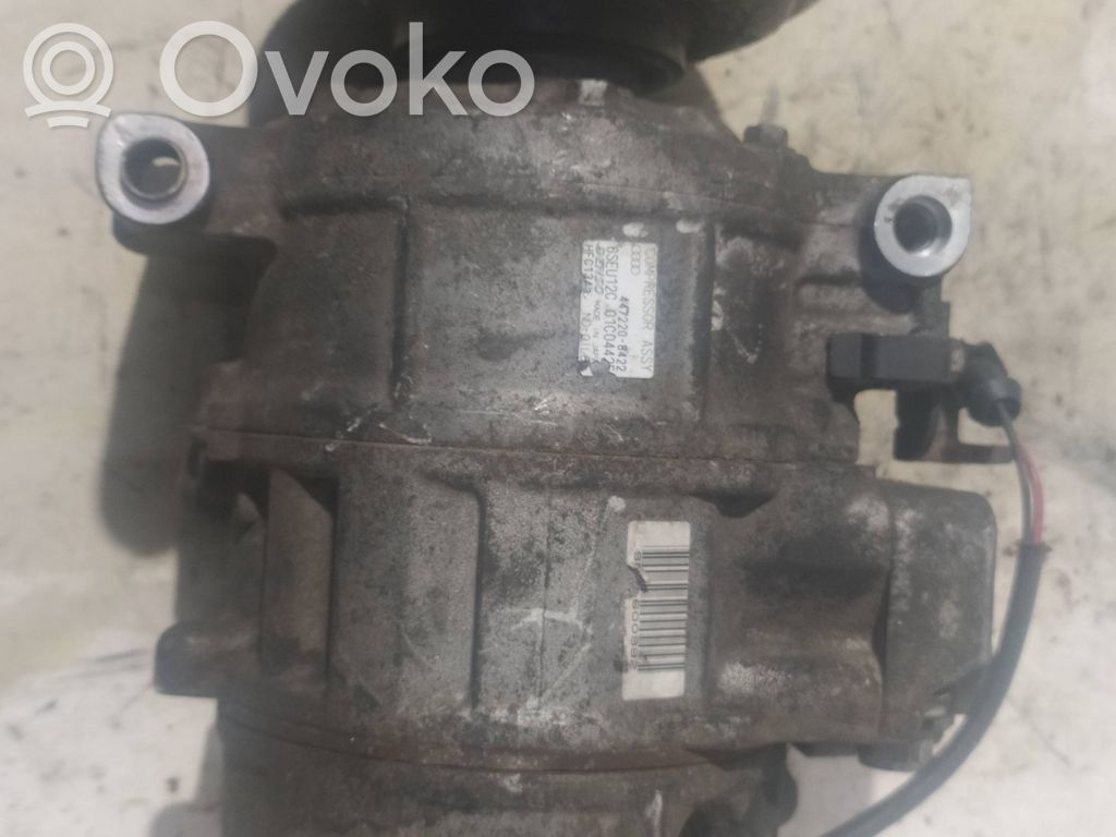 Audi A4 S4 B6 8E 8H Kompresor / Sprężarka klimatyzacji A/C 