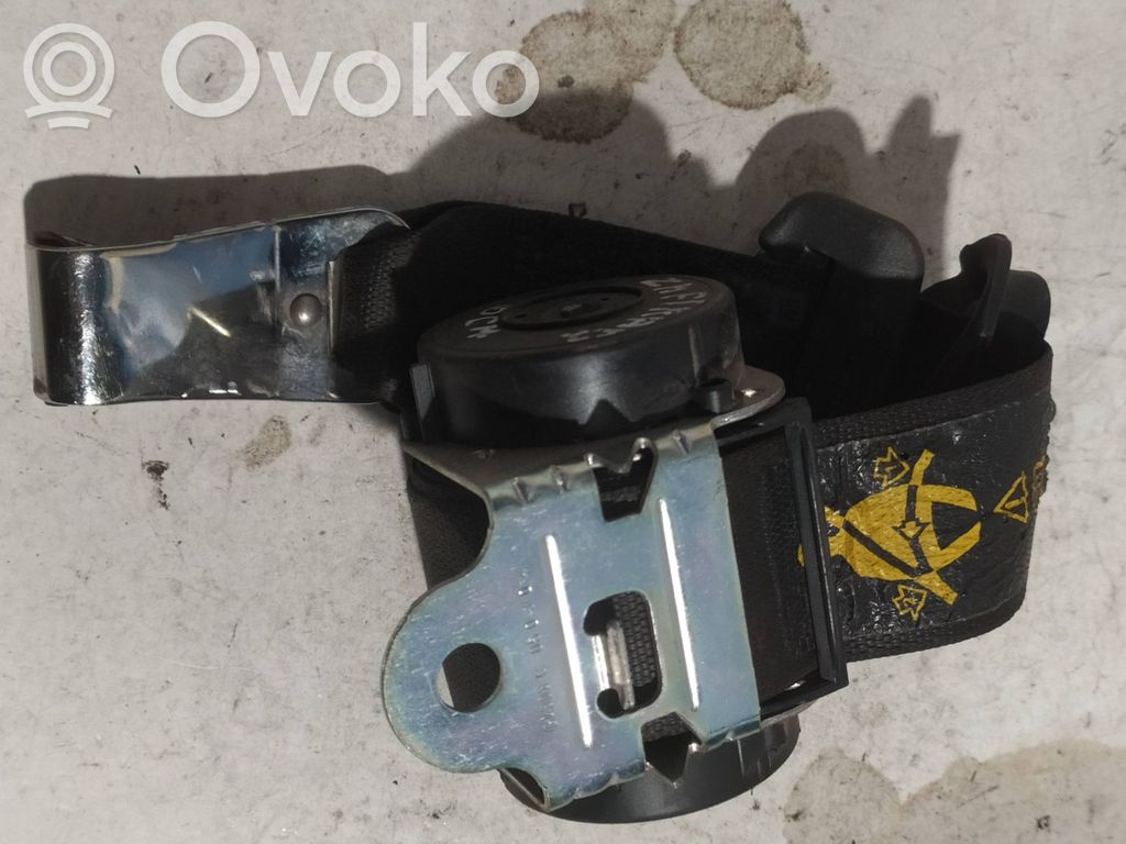 Opel Zafira B Takaistuimen turvavyö 