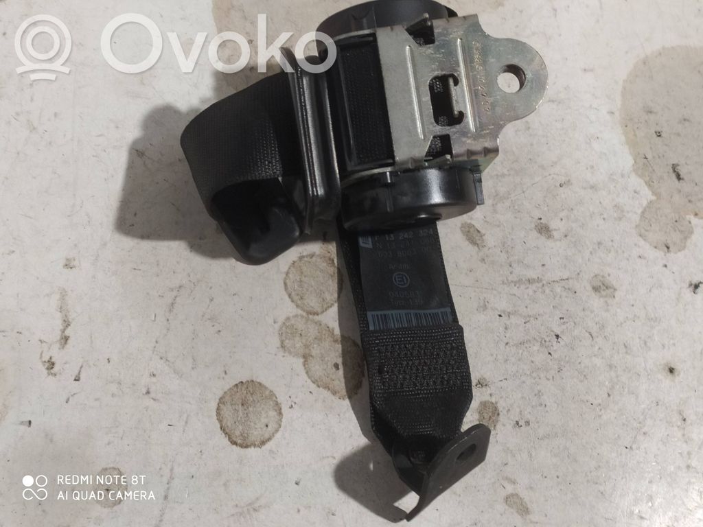 Opel Astra H Cinturón trasero 