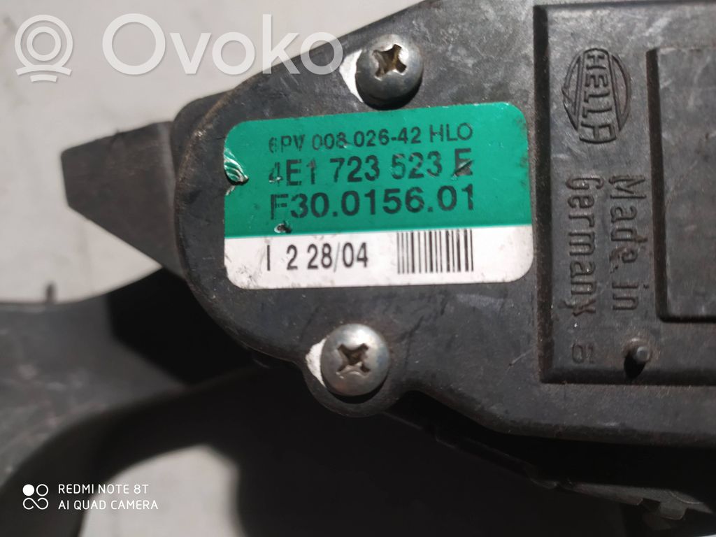 Audi A8 S8 D3 4E Accelerator throttle pedal 