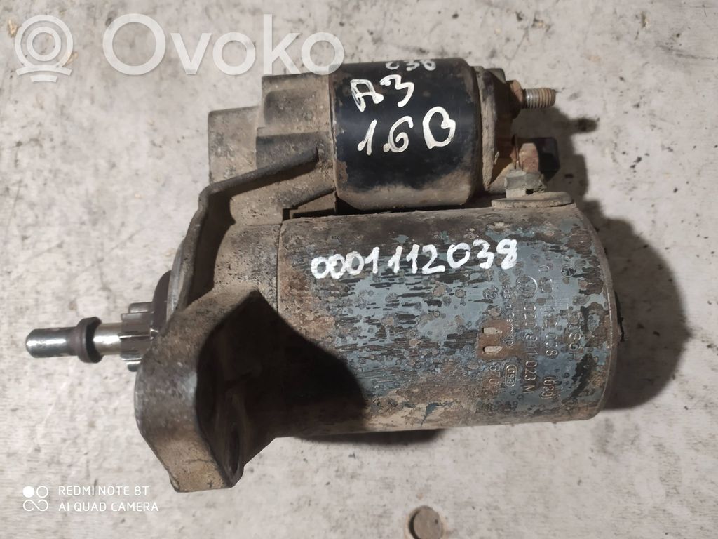 Audi A3 S3 8L Motor de arranque 