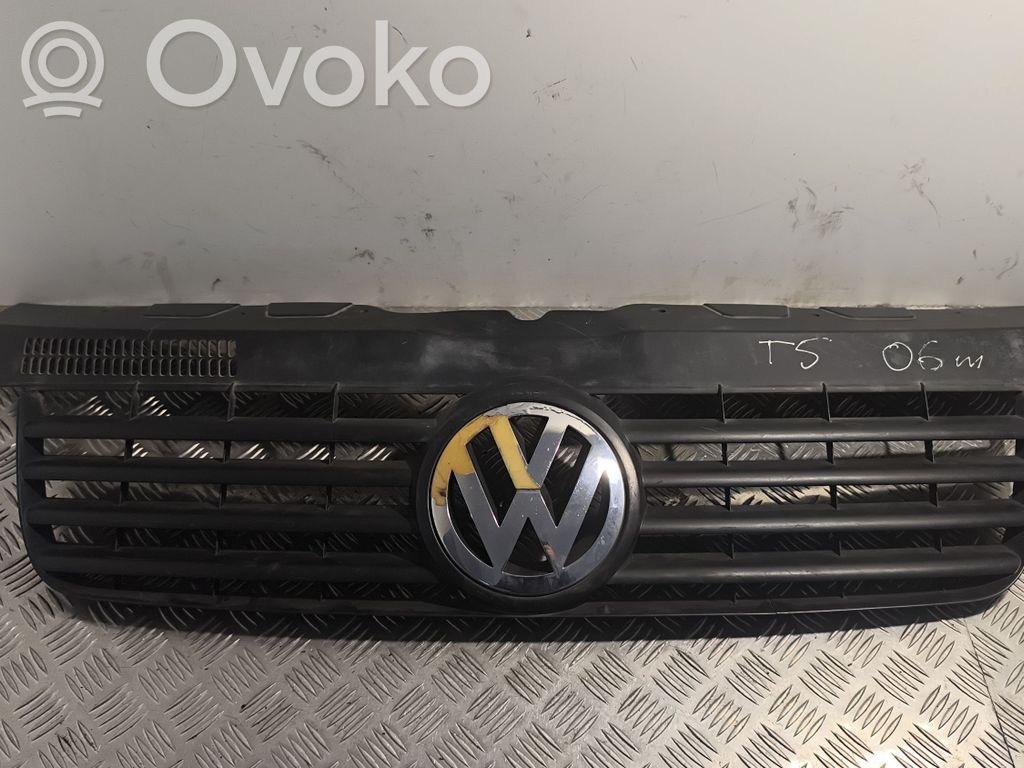Volkswagen Transporter - Caravelle T5 Maskownica / Grill / Atrapa górna chłodnicy 