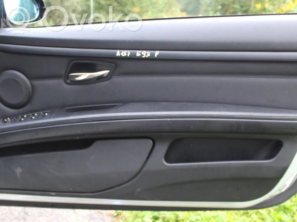 Front door card panel trim