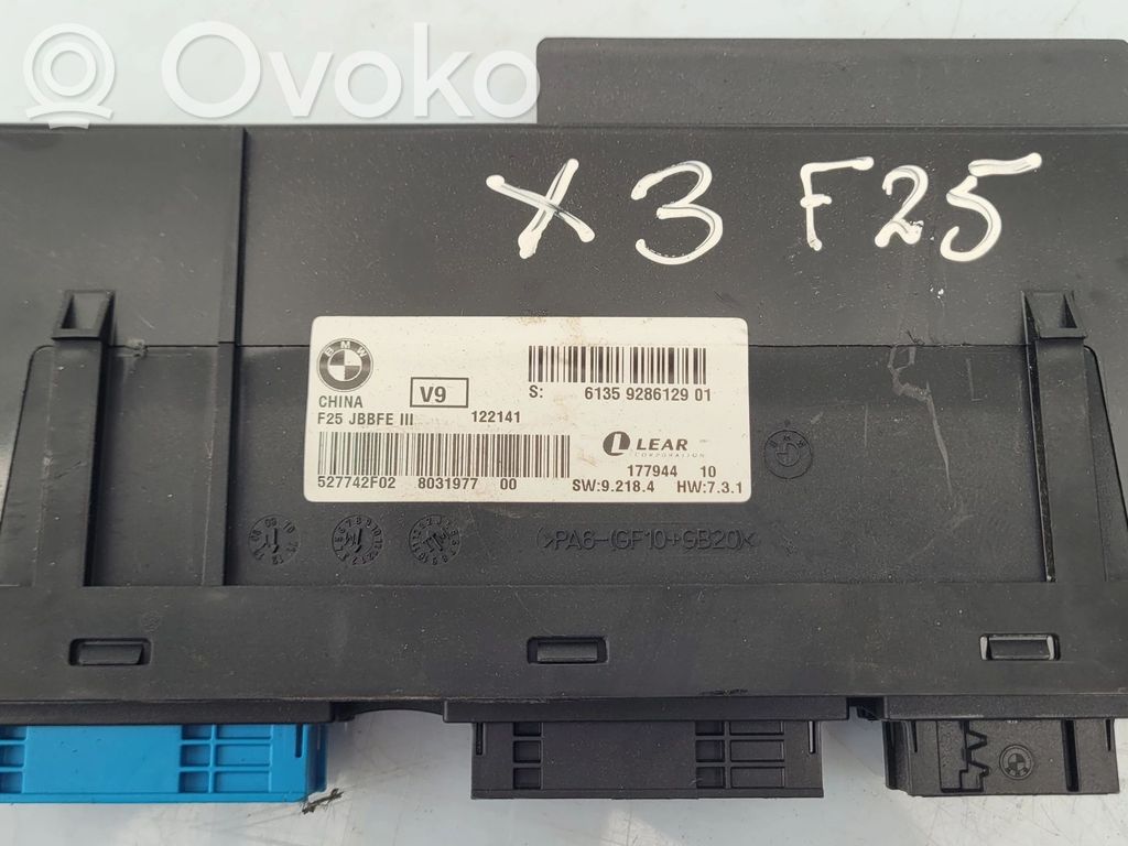 BMW X3 F25 Inne komputery / moduły / sterowniki 