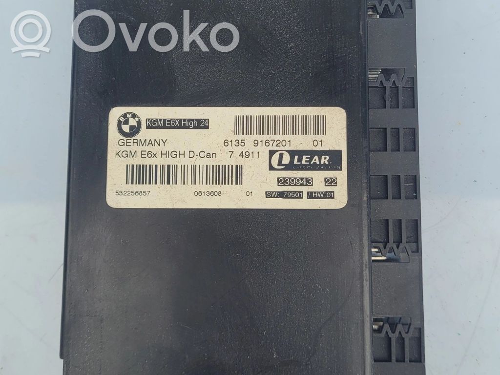 BMW 5 E60 E61 Muut ohjainlaitteet/moduulit 