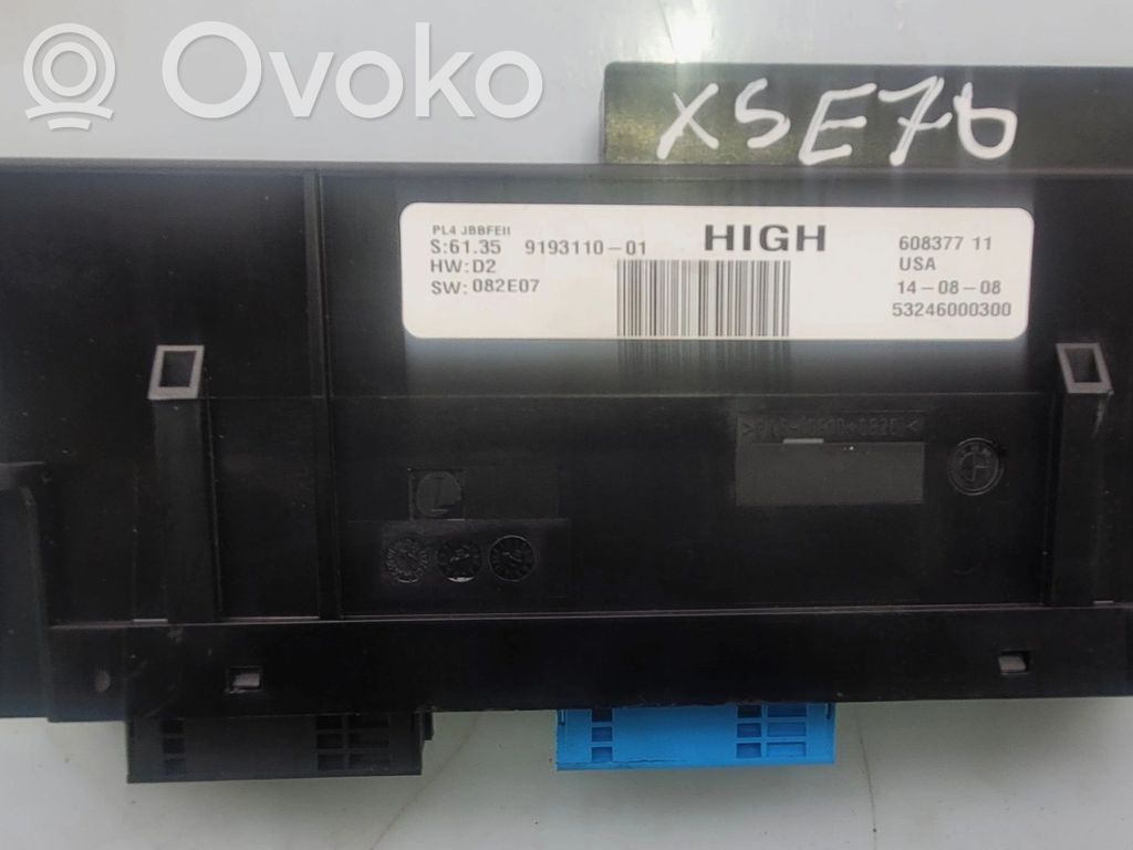 Other control units/modules   9193110,9193110,61359138470,61359146035,61359166193,61359172364,9193110