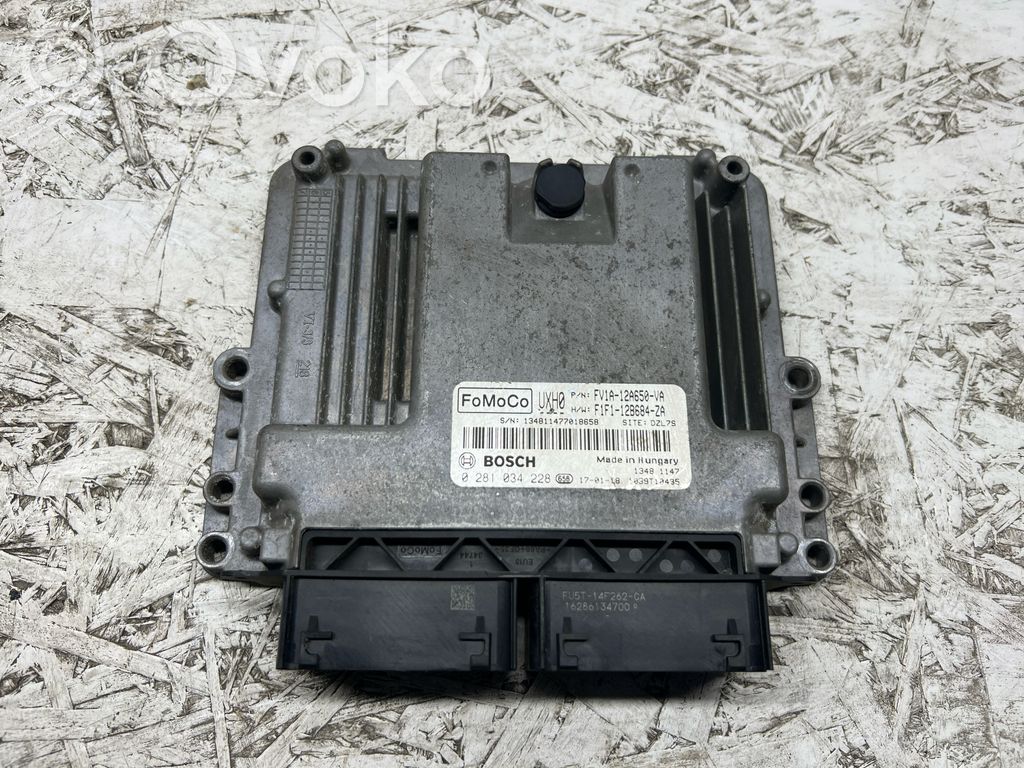 Engine control unit/module   F1F112B684ZA,FV1A12A650VA,0281034228