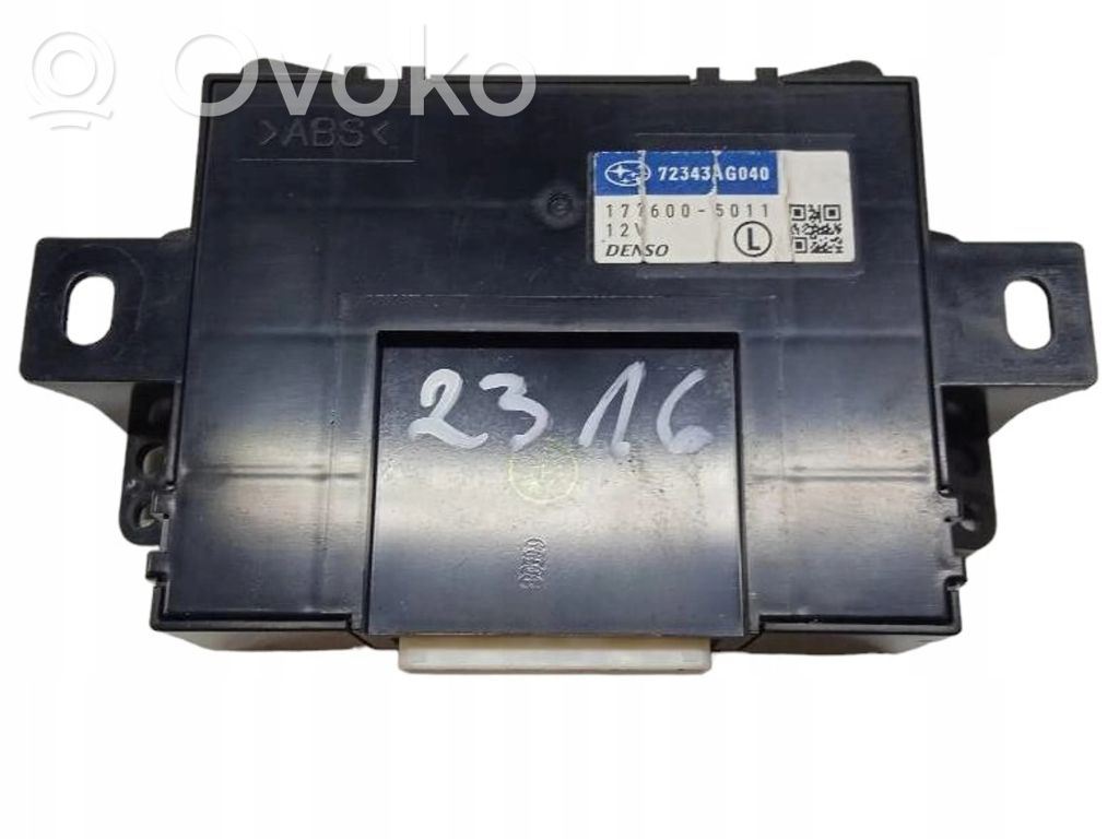 Subaru Legacy Other control units/modules 