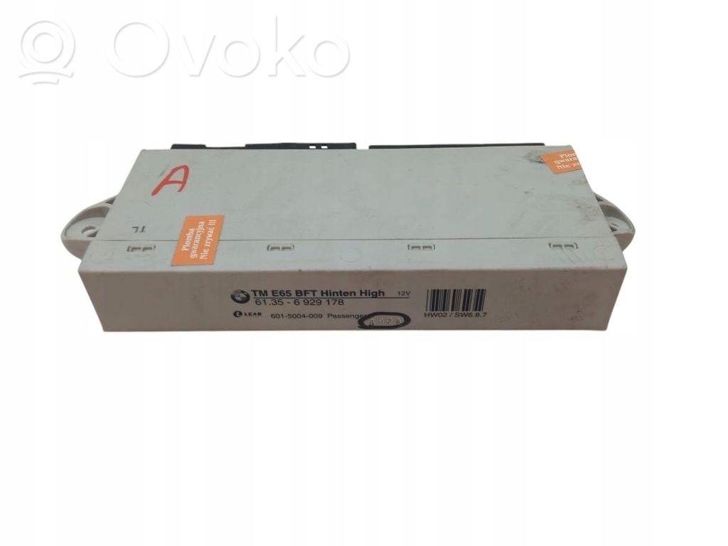 BMW 7 E65 E66 Other control units/modules 