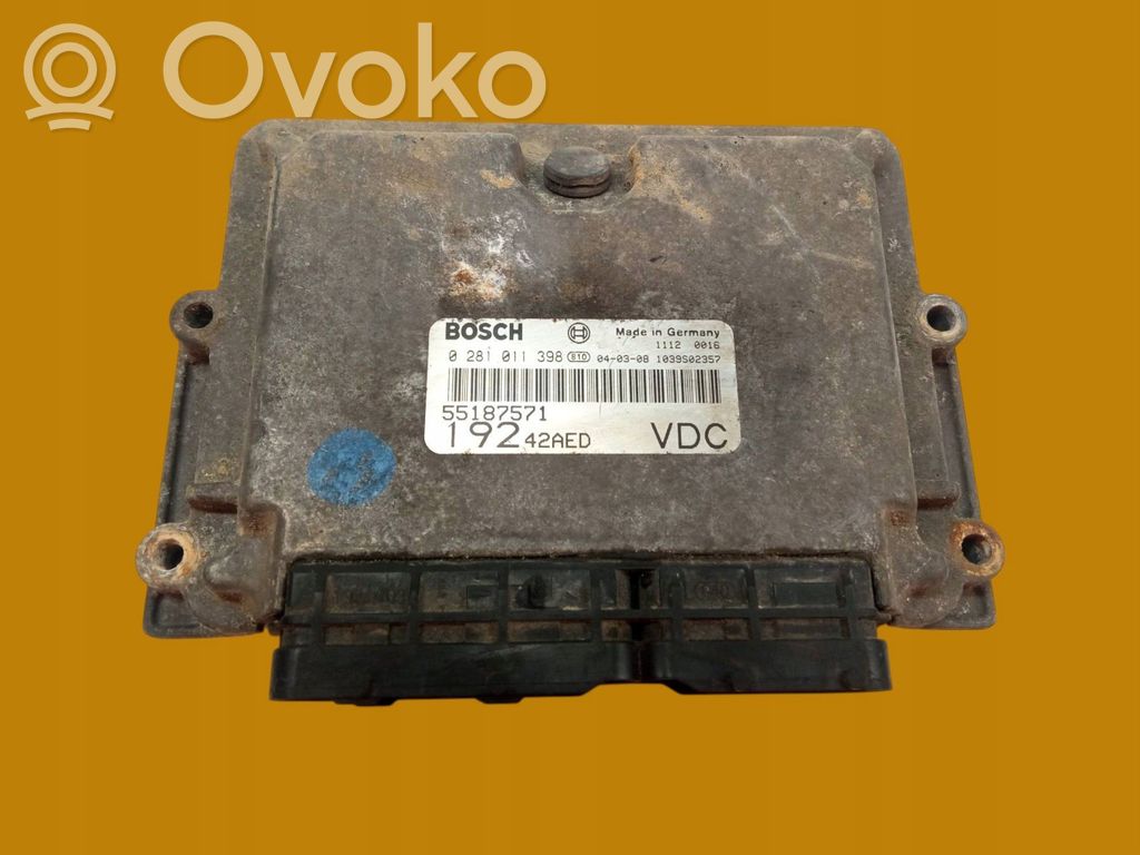 Fiat Stilo Engine control unit/module 