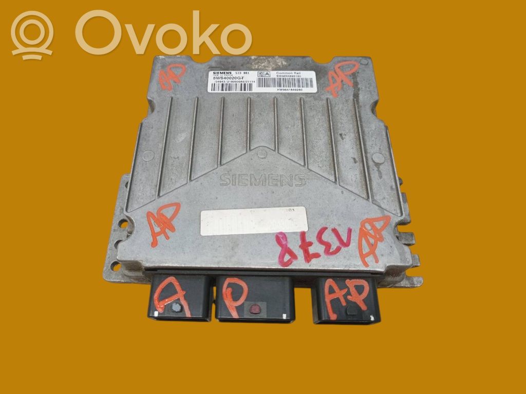 Peugeot 307 Dzinēja vadības bloks 