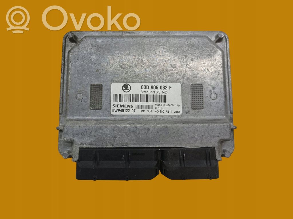 Skoda Fabia Mk1 (6Y) Engine control unit/module 