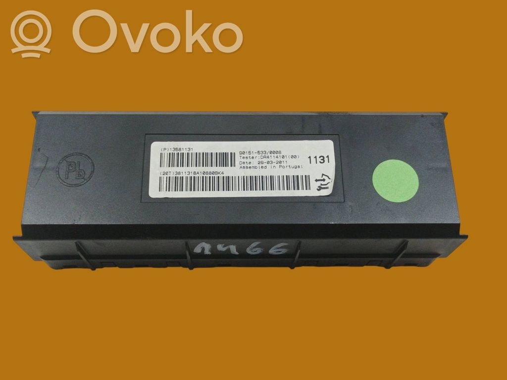 Opel Astra J Autres unités de commande / modules 