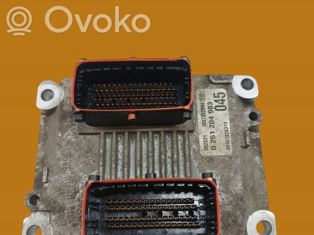 Fiat Punto Evo Engine control unit/module 