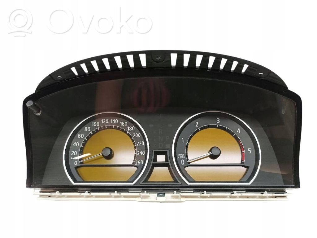 BMW 7 E65 E66 Spidometrs (instrumentu panelī) 