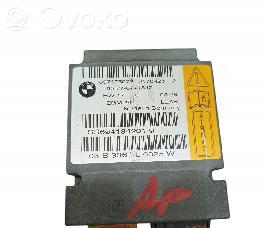 BMW 7 E65 E66 Airbag control unit/module 