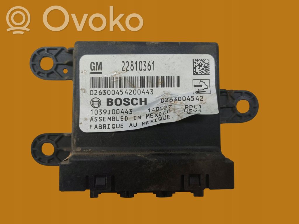 Opel Zafira C Autres unités de commande / modules 