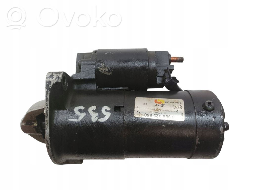 Opel Zafira C Motor de arranque 