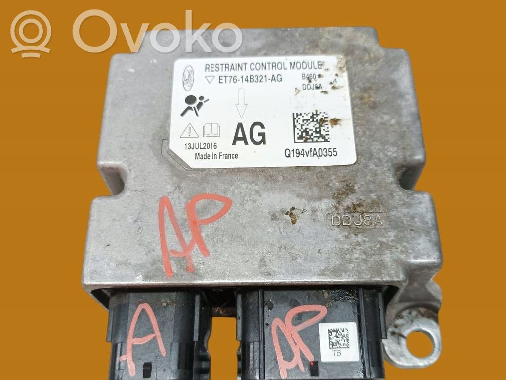 Ford Transit Courier Airbag control unit/module 