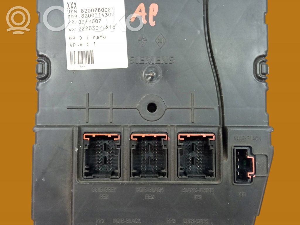 Renault Megane II Inne komputery / moduły / sterowniki 