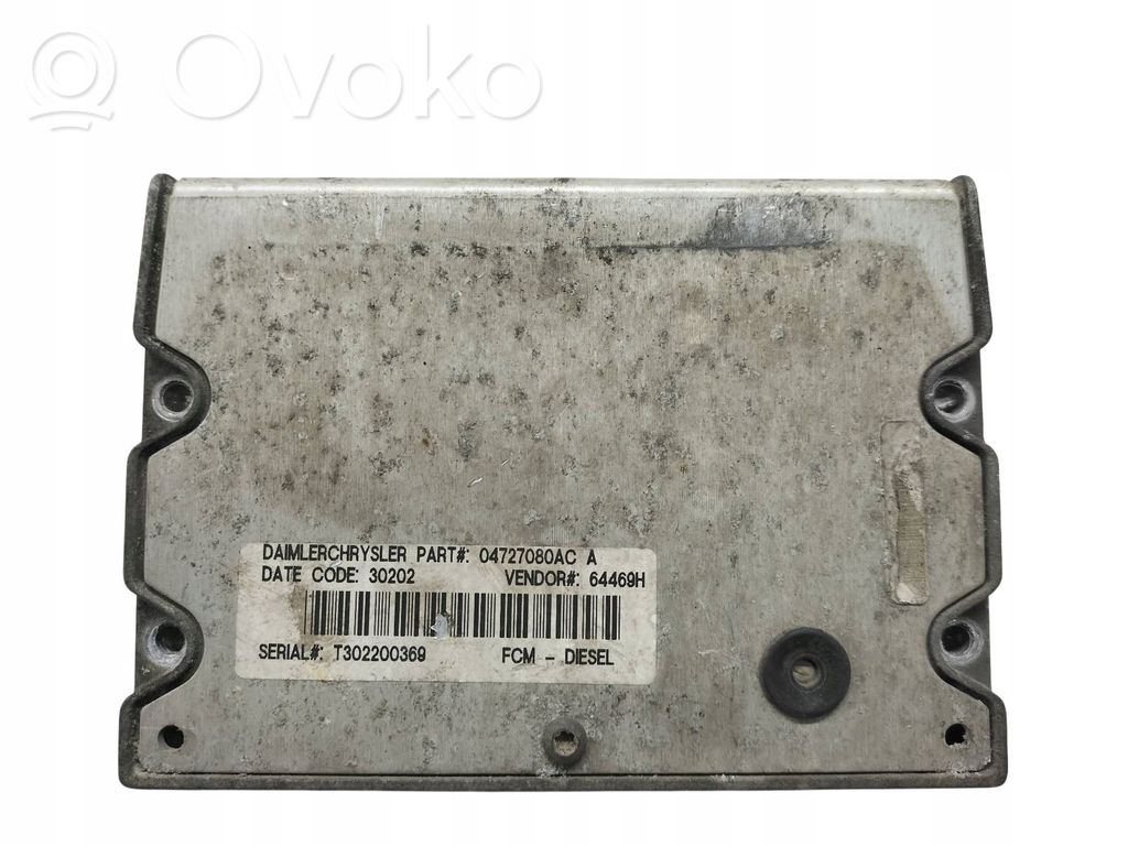 Autres unités de commande / modules   04727080AC