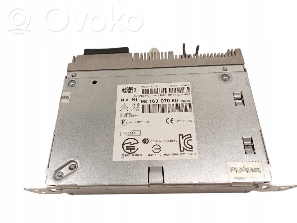Citroen C4 Cactus Radio/CD/DVD/GPS head unit 