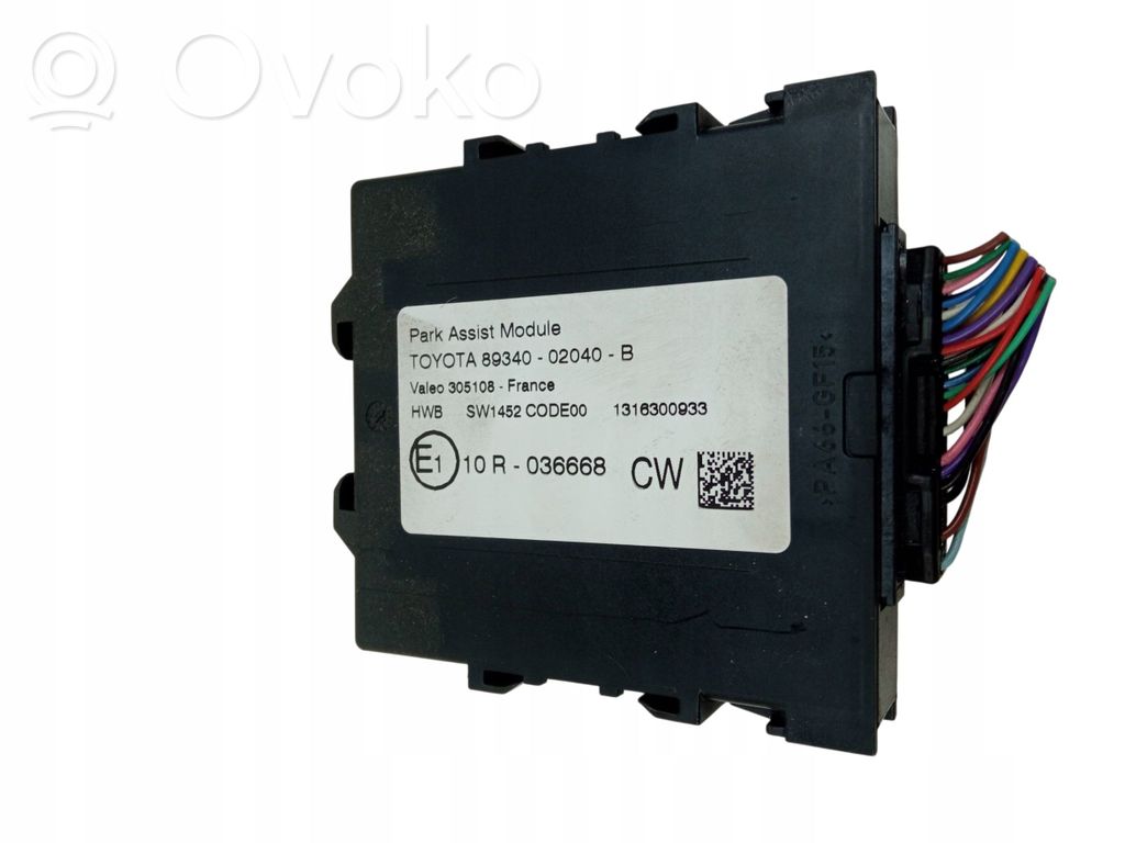 Toyota Auris E180 Other control units/modules 