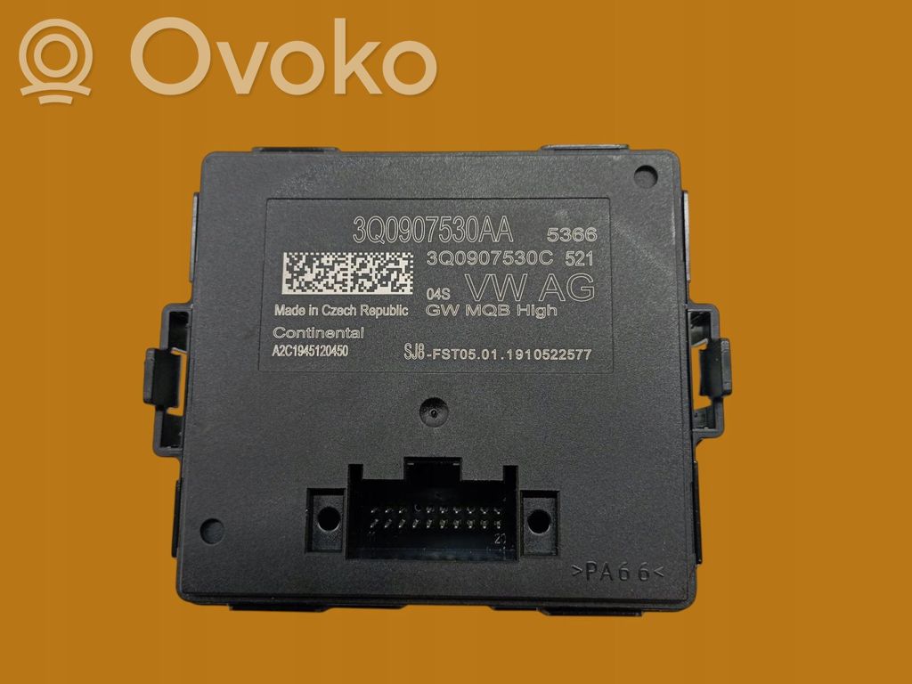Skoda Superb B8 (3V) Other control units/modules 