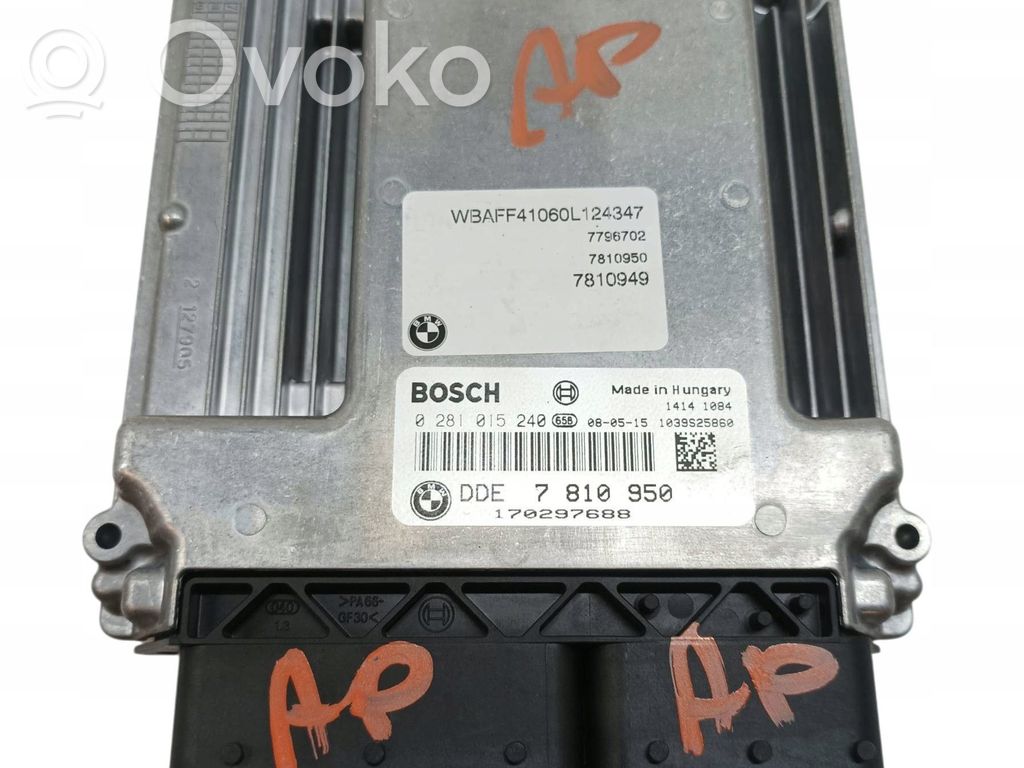 BMW X5 E70 Engine control unit/module 