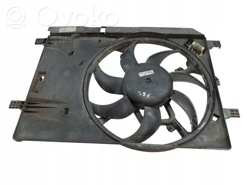 Opel Corsa D Elektrinis radiatorių ventiliatorius 
