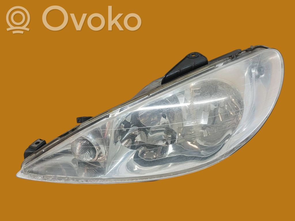 Peugeot 206 Headlight/headlamp 