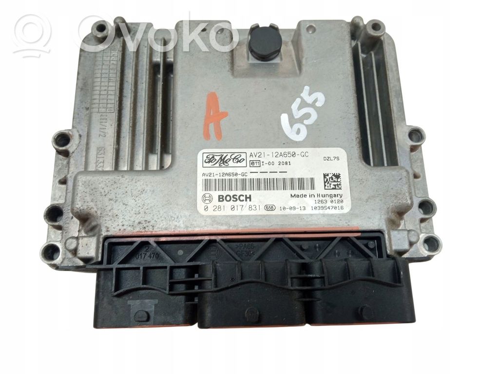 Ford Fiesta Engine control unit/module 