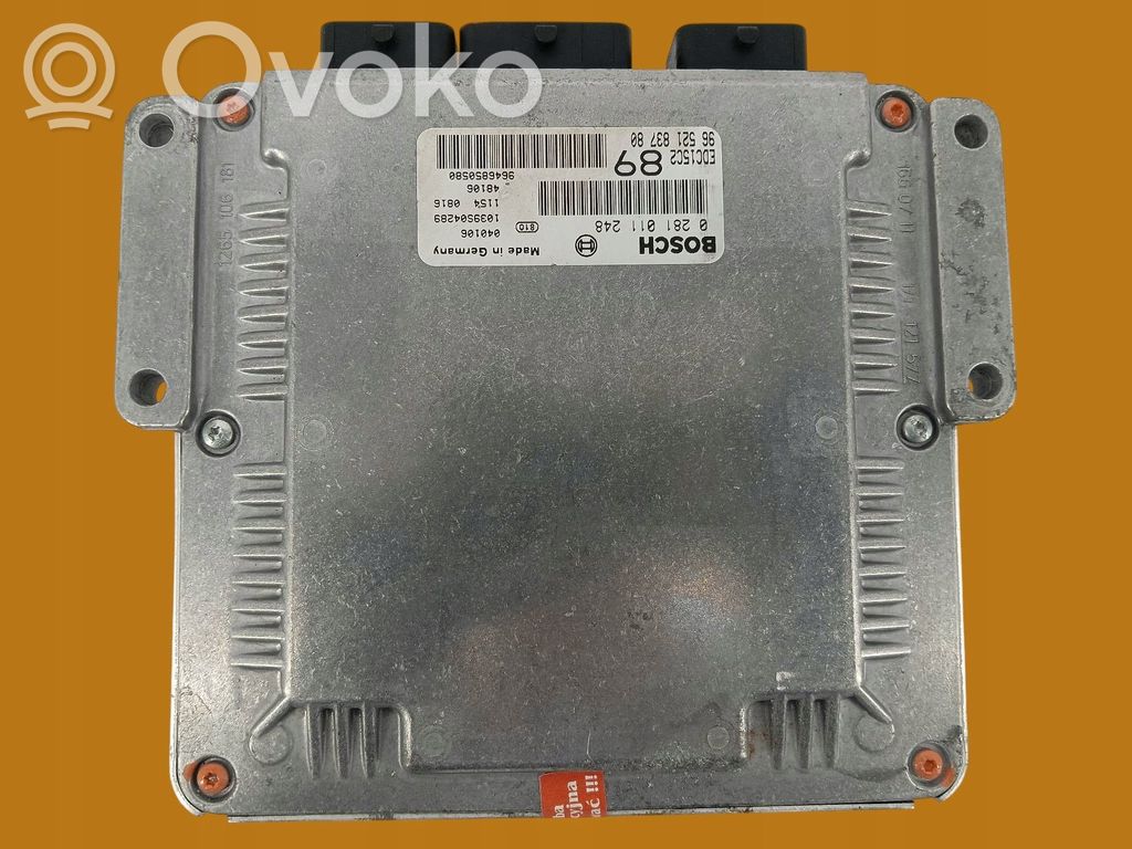 Peugeot 307 Engine control unit/module 