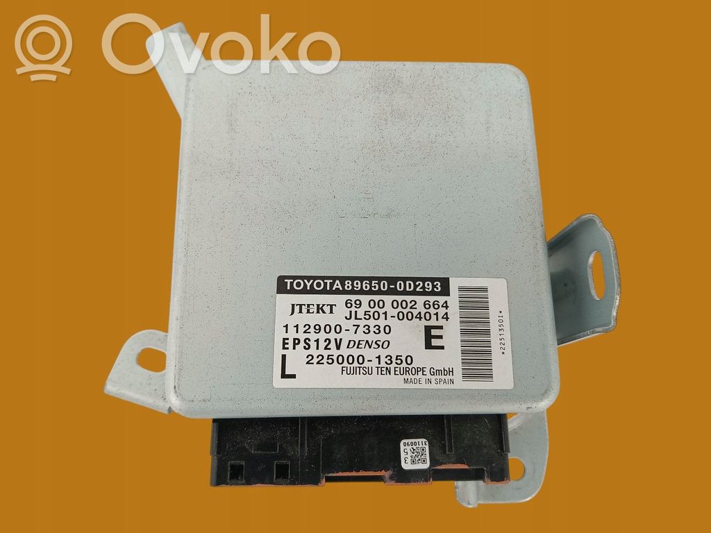 Toyota Yaris Other control units/modules 
