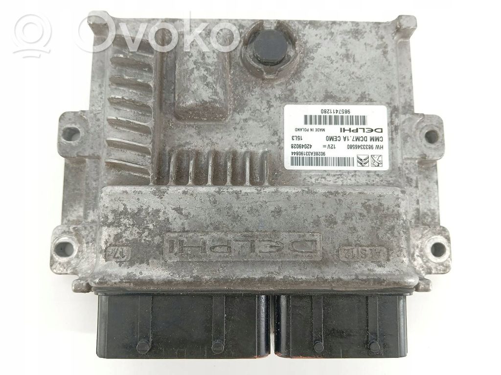 Citroen Jumpy Engine control unit/module 