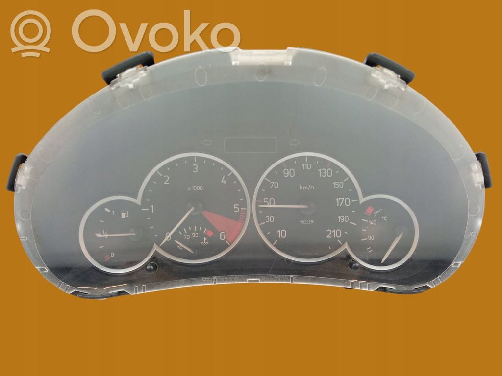 Peugeot 206 Speedometer (instrument cluster) 