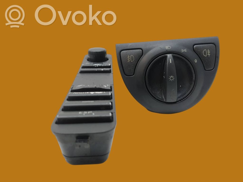 Saab 9-3 Ver1 Interruttore luci 