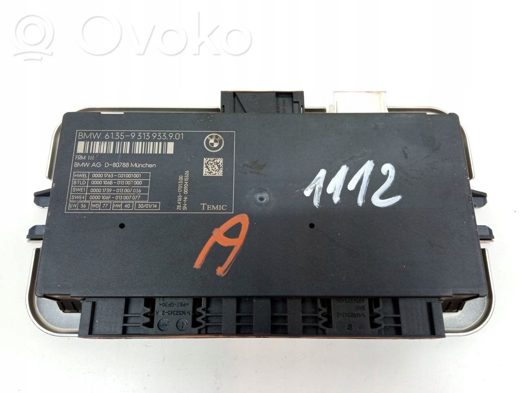 Alte unități/module de control   9313933