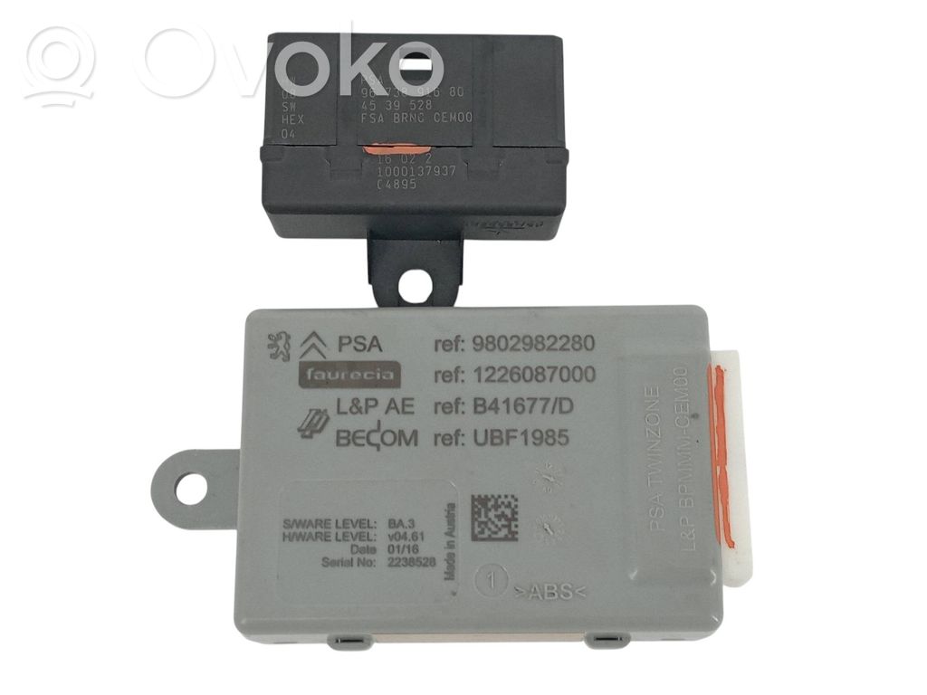Peugeot 308 Other control units/modules 