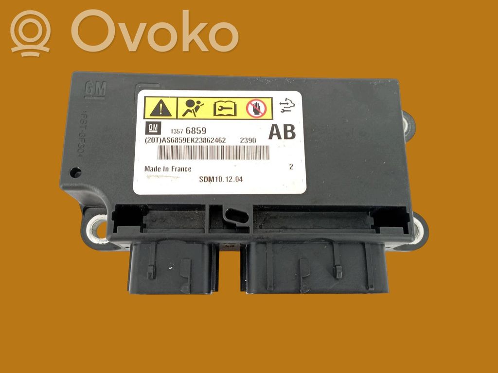 Opel Meriva B Sterownik / Moduł Airbag 