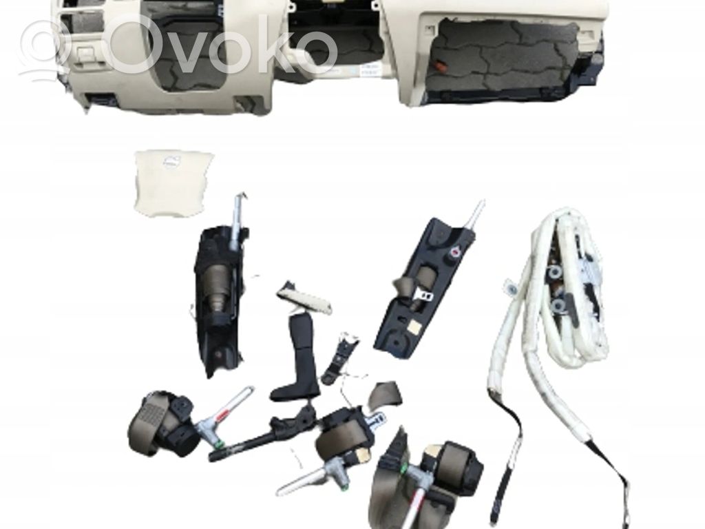 Juego de airbag con panel