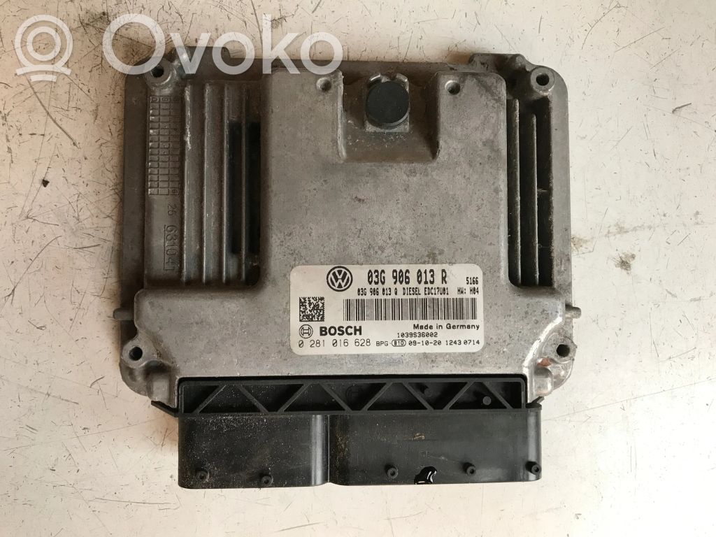 Skoda Fabia Mk2 (5J) Engine control unit/module 