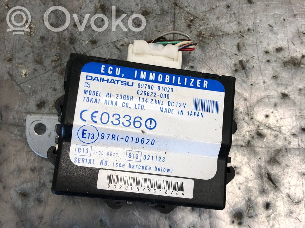 Daihatsu Sirion Immobilizer control unit/module 