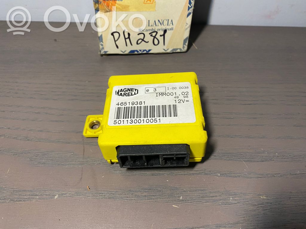 Fiat Marea Imobilaizera vadības bloks 